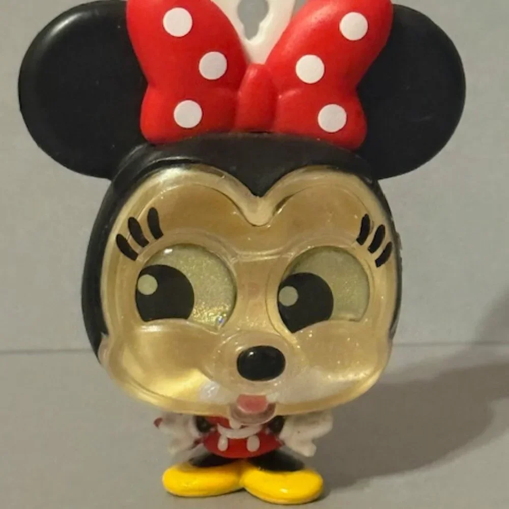 Walt Disney Doorables Minnie Mouse Clip Tag A Longs Figure Keychain Key Chain